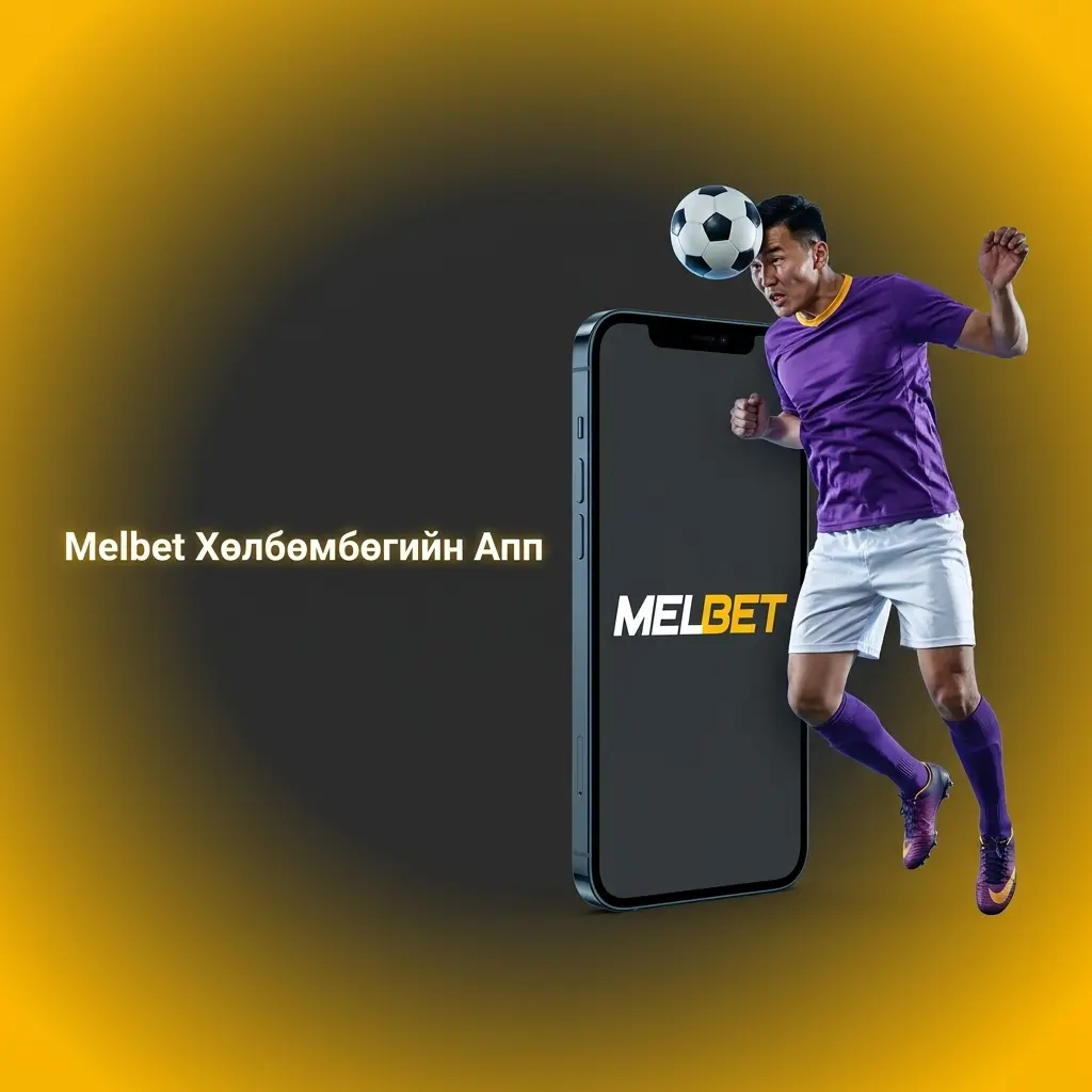 Melbet хөлбөмбөгийн апп Android iOS дээр бооцоо тавих, шууд бооцоо болон стрим үзэх боломжтой