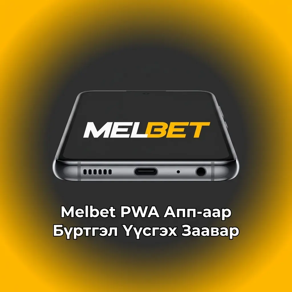 Melbet PWA Апп-аар Бүртгэл Үүсгэх Заавар